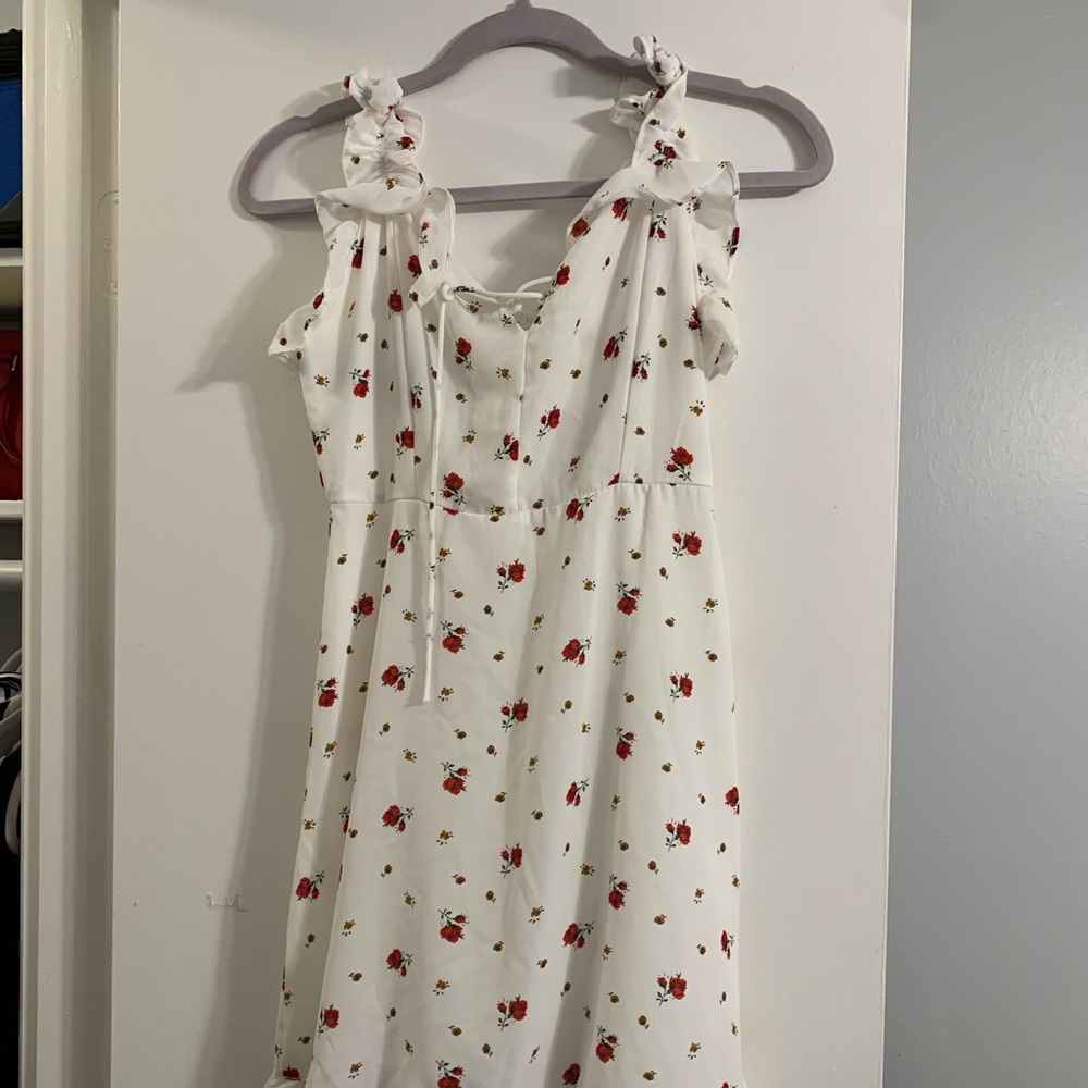 Floral mini dress